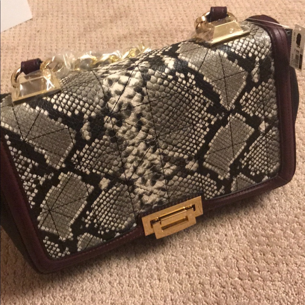 Aldo snakeskin handbag